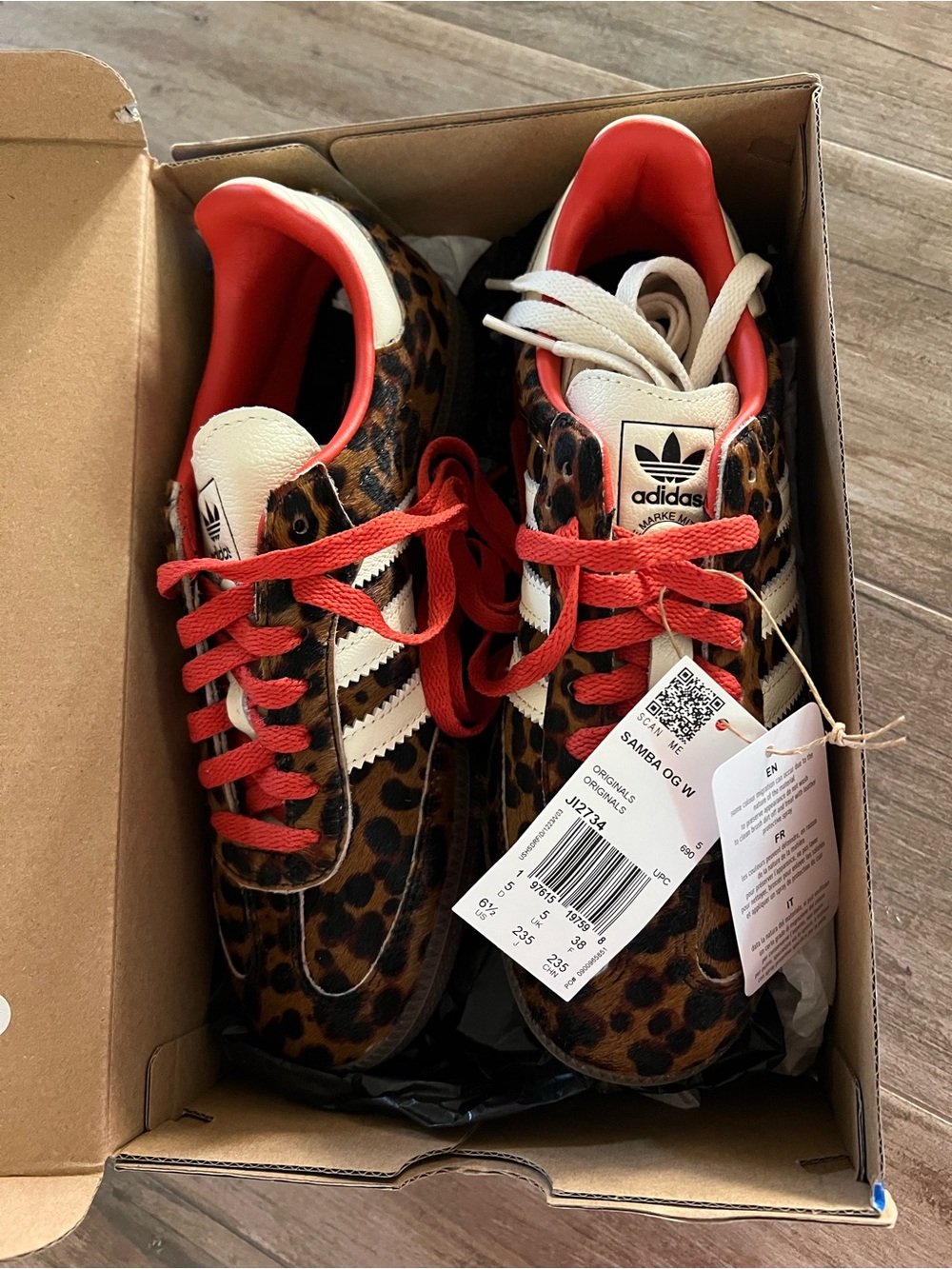 adidas Samba OG - Leopard - Picture 4 of 10
